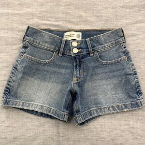 Abercrombie Kids Blue Jean Shorts